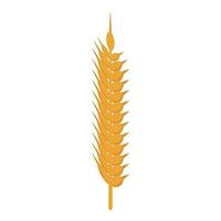 ícone de comida de trigo saudável, estilo isométrico vetor