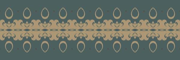 motivo têxtil batik ikat padrão sem costura design de vetor digital para impressão saree kurti borneo tecido borda escova símbolos amostras roupas de festa