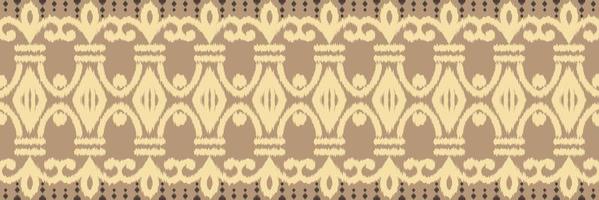 padrão sem emenda de origens tribais de tecido ikat. étnico geométrico batik ikkat design têxtil de vetor digital para estampas tecido saree mughal pincel símbolo faixas textura kurti kurtis kurtas