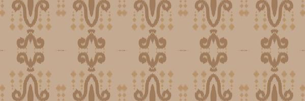 ikkat ou ikat impressão batik têxtil padrão sem costura design de vetor digital para impressão saree kurti borneo tecido borda escova símbolos amostras algodão