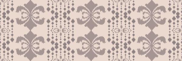 motivo têxtil batik ikat vetor sem costura padrão design de vetor digital para impressão saree kurti borneo tecido borda escova símbolos amostras algodão