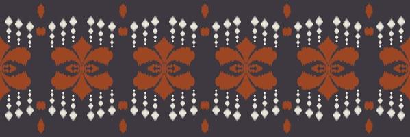 batik têxtil étnico ikat chevron sem costura padrão design de vetor digital para impressão saree kurti borneo tecido borda escova símbolos amostras roupas de festa