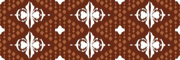 motivo têxtil batik textura ikat sem costura padrão design de vetor digital para impressão saree kurti borneo tecido borda pincel símbolos amostras elegantes