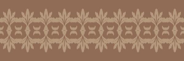 batik têxtil ikat padrão floral sem costura design de vetor digital para impressão saree kurti borneo tecido borda pincel símbolos amostras elegantes