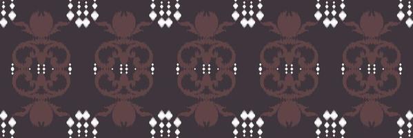 padrão sem emenda da cruz tribal da tela ikat. étnico geométrico ikkat batik vetor digital design têxtil para estampas tecido saree mughal pincel símbolo faixas textura kurti kurtis kurtas