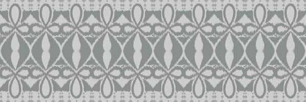 padrão sem emenda abstrato tribal floral ikat. étnico geométrico ikkat batik vetor digital design têxtil para estampas tecido saree mughal pincel símbolo faixas textura kurti kurtis kurtas