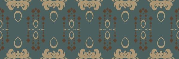 motivo ikat fundo batik têxtil padrão sem costura design de vetor digital para impressão saree kurti borneo tecido borda escova símbolos designer de amostras