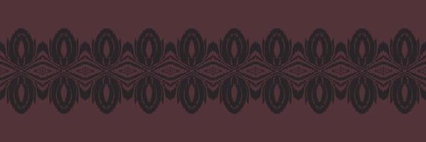 batik têxtil ikat vetor sem costura padrão design de vetor digital para impressão saree kurti borneo tecido borda escova símbolos amostras algodão