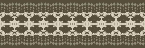 padrão sem emenda de fundo tribal floral ikat. étnico geométrico batik ikkat design têxtil de vetor digital para estampas tecido saree mughal pincel símbolo faixas textura kurti kurtis kurtas