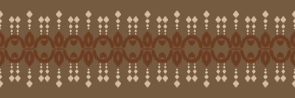 padrão sem emenda de arte tribal de tecido ikat. étnico geométrico ikkat batik vetor digital design têxtil para estampas tecido saree mughal pincel símbolo faixas textura kurti kurtis kurtas