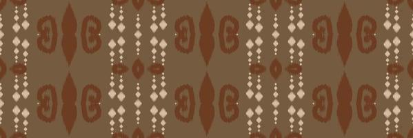 batik têxtil ikkat ou ikat impressão sem costura padrão design de vetor digital para impressão saree kurti borneo tecido borda escova símbolos amostras algodão