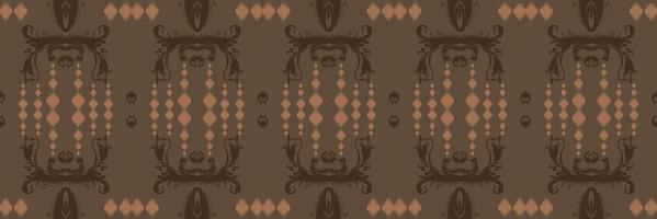 ikkat ou ikat diamante batik têxtil padrão sem costura design de vetor digital para impressão saree kurti borneo tecido borda escova símbolos amostras elegantes