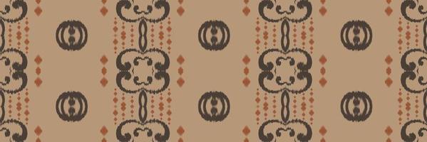 motivo têxtil batik ikat flores sem costura padrão design de vetor digital para impressão saree kurti borneo tecido borda pincel símbolos designer de amostras
