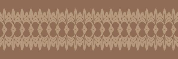 motivo têxtil batik ikat impressão sem costura padrão design de vetor digital para impressão saree kurti borneo tecido borda pincel símbolos amostras elegantes
