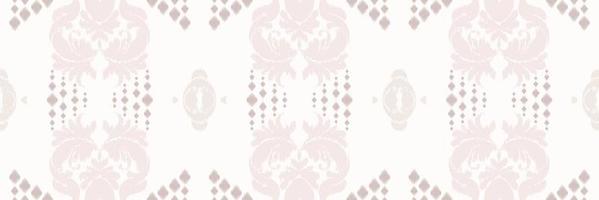 motivo ikat floral batik têxtil sem costura padrão design de vetor digital para impressão saree kurti borneo tecido borda escova símbolos amostras algodão