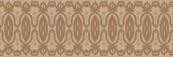 vetor étnico ikat batik têxtil padrão sem costura design de vetor digital para impressão saree kurti borneo tecido borda escova símbolos amostras algodão