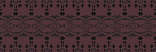 ikat projeta padrão sem emenda asteca tribal. étnico geométrico ikkat batik vetor digital design têxtil para estampas tecido saree mughal pincel símbolo faixas textura kurti kurtis kurtas