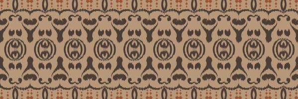 batik têxtil ikat asteca padrão sem costura design de vetor digital para impressão saree kurti borneo tecido borda escova símbolos amostras algodão