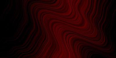 pano de fundo vector vermelho escuro com linhas dobradas.