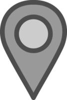 design de ícone de vetor de localização