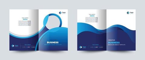 modelo de design de capa de catálogo de brochura de negócios criativos adequado para projetos multiuso vetor