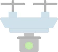 design de ícone de vetor de drone de câmera