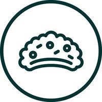 design de ícone de vetor empanada