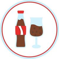design de ícone de vetor de refrigerante