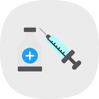 design de ícone de vetor de vacinação