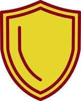 design de ícone de vetor de escudo antigo