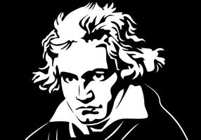 Beethoven Portrait Vector