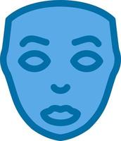 design de ícone de vetor de cirurgia plástica facial