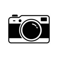 ícone de câmera digital para fotografia vetor