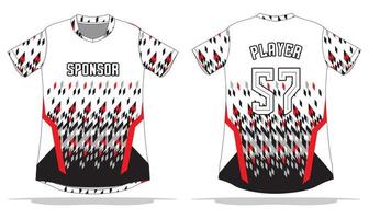 design de plano de fundo padrão uniforme esportivo vetor