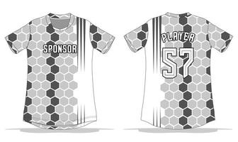 design de plano de fundo padrão uniforme esportivo vetor