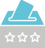 ícone de vetor de cabine de votação