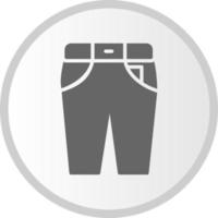 ícone de vetor de calça