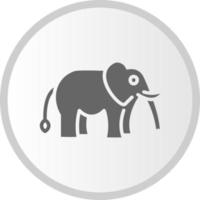 ícone de vetor de elefante