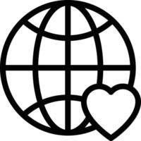 ilustração vetorial de amor global em ícones de símbolos.vector de qualidade background.premium para conceito e design gráfico. vetor