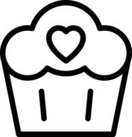 ilustração vetorial de cupcake em ícones de símbolos.vector de qualidade background.premium para conceito e design gráfico. vetor