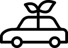 ilustração vetorial de carro eco em ícones de símbolos.vector de qualidade background.premium para conceito e design gráfico. vetor