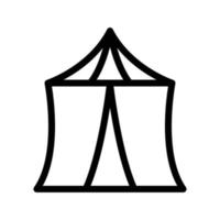 ilustração vetorial de tenda de circo em ícones de símbolos.vector de qualidade background.premium para conceito e design gráfico. vetor