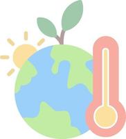 design de ícone de vetor de mudança climática