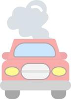 design de ícone de vetor de poluição de carro