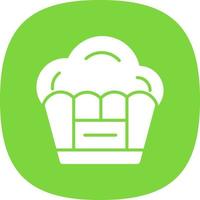 design de ícone de vetor de muffin