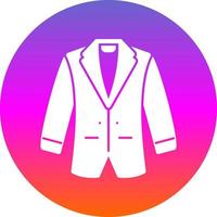design de ícone de vetor de casaco de negócios