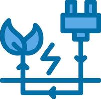 ícone plano de economia de energia vetor