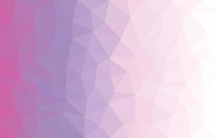 fundo de design de polígono de triangulação triangular rosa roxo vetor