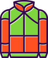 design de ícone de vetor de jaqueta de corrida