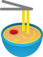 design de ícone de vetor bibimbap